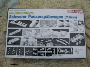 Dragon 6257 Sd.Kfz.234/3 Schwerer Panzerspähwagen (7.5cm)